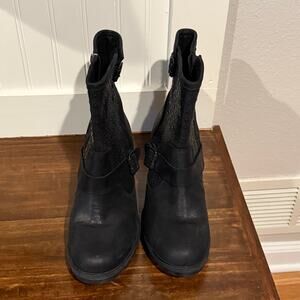 Sorel Joan of Arc II Black Booties Size 10.5